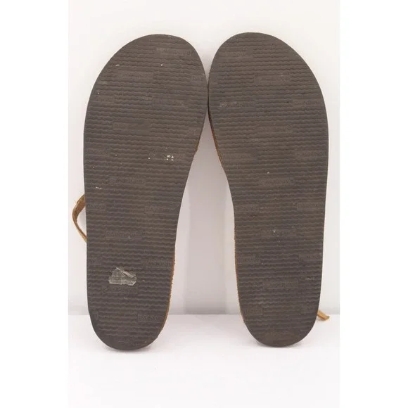 Rainbow T-Street Sandals‎ Braided Strap Leather Ankle Strap Women's Sz 7.5 - 8.5 - Picture 2 of 6